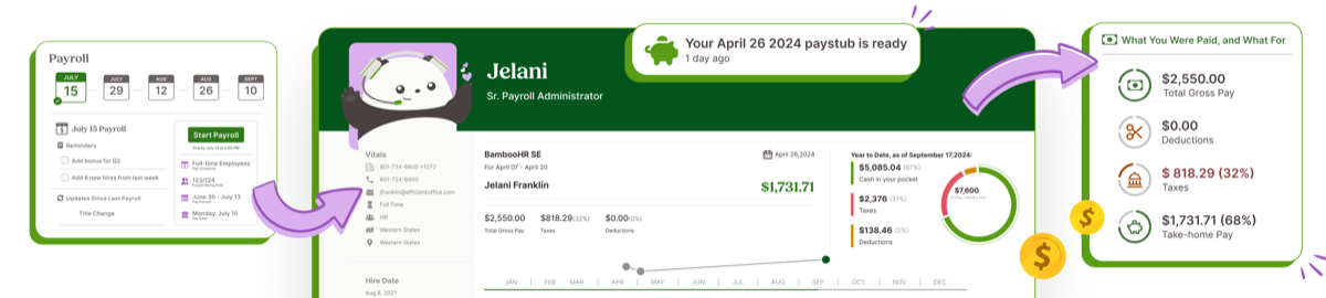 BambooHR product screenshot