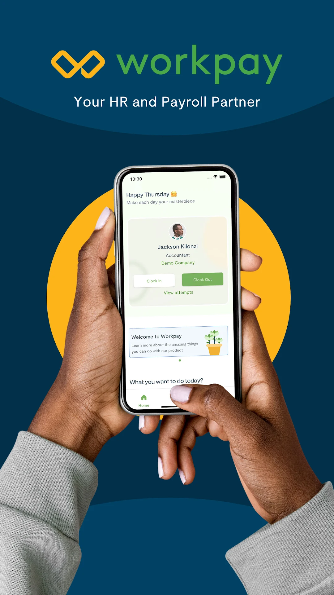 Workpay product screenshot